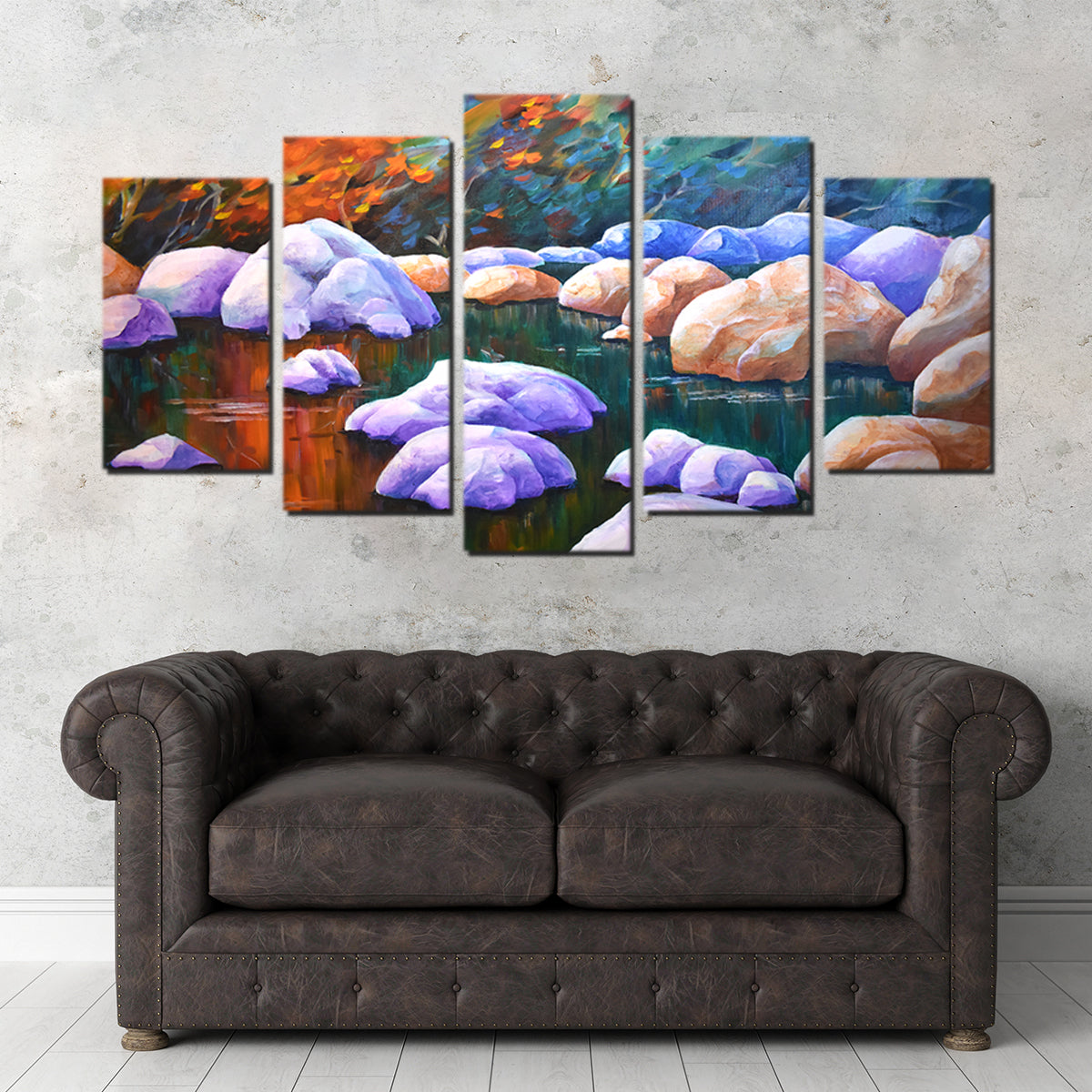 River's Quiet Moment Exquisite Wall Art by Gerry Segismundo