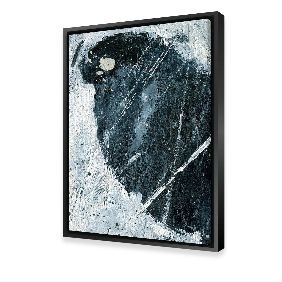 Stunning Black Ice Wall Art by Evgeny Vetrov