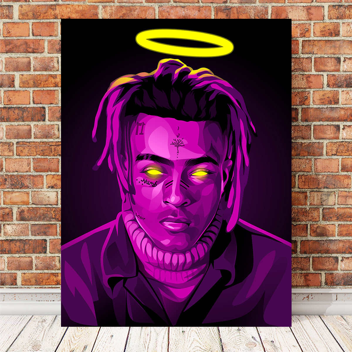 Exclusive RIP Xxxtentacion Wall Art Tribute with Stunning Design