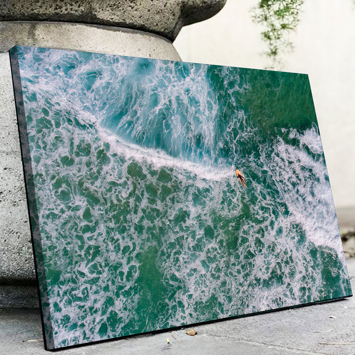 Stunning Paddling Out Wall Art by Karolis Janulis