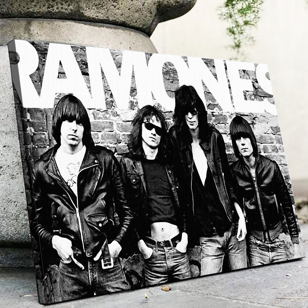 Authentic Ramones Wall Art - Stunning Decor for Music Lovers