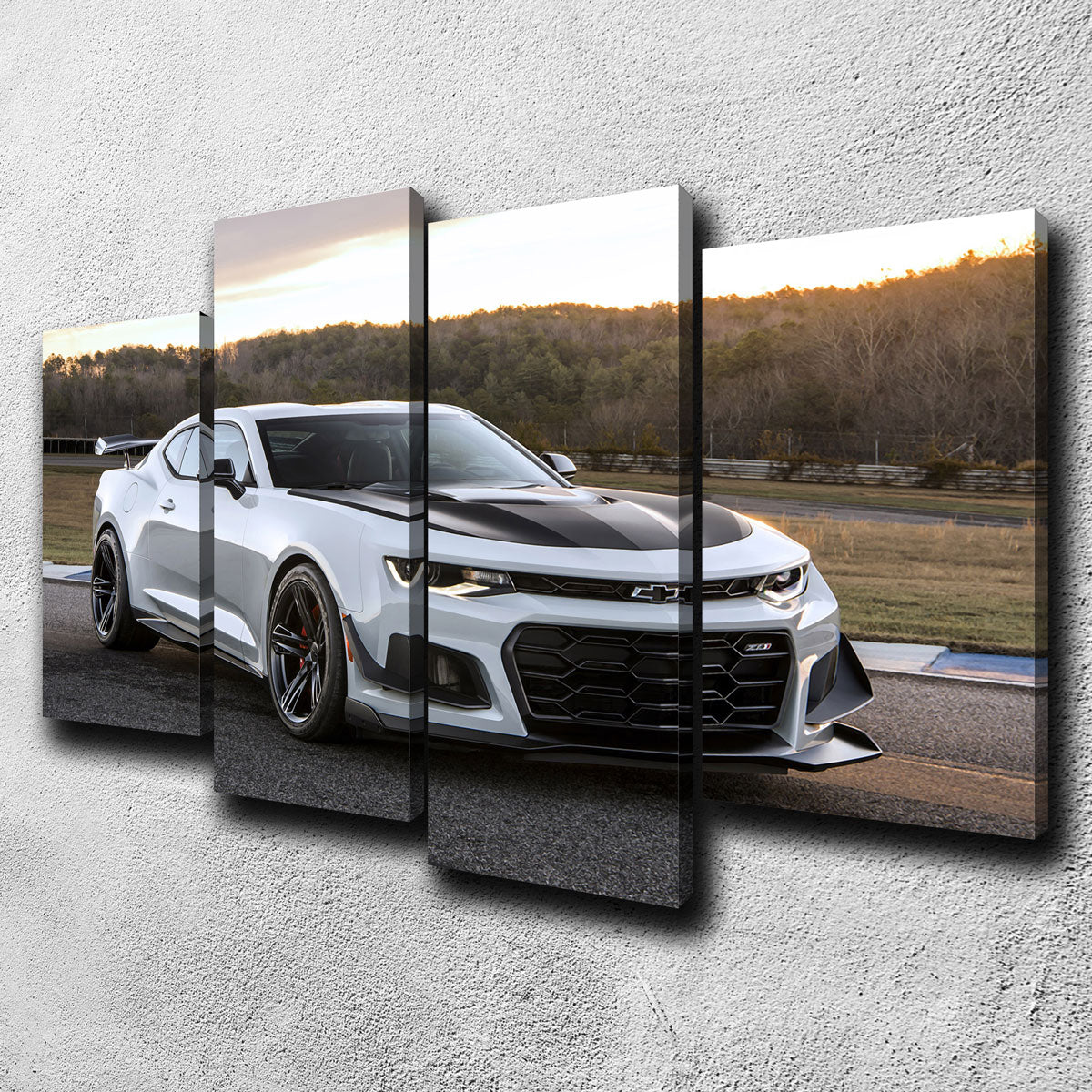 Stunning Chevy Camaro ZL1 Wall Art for Automotive Enthusiasts