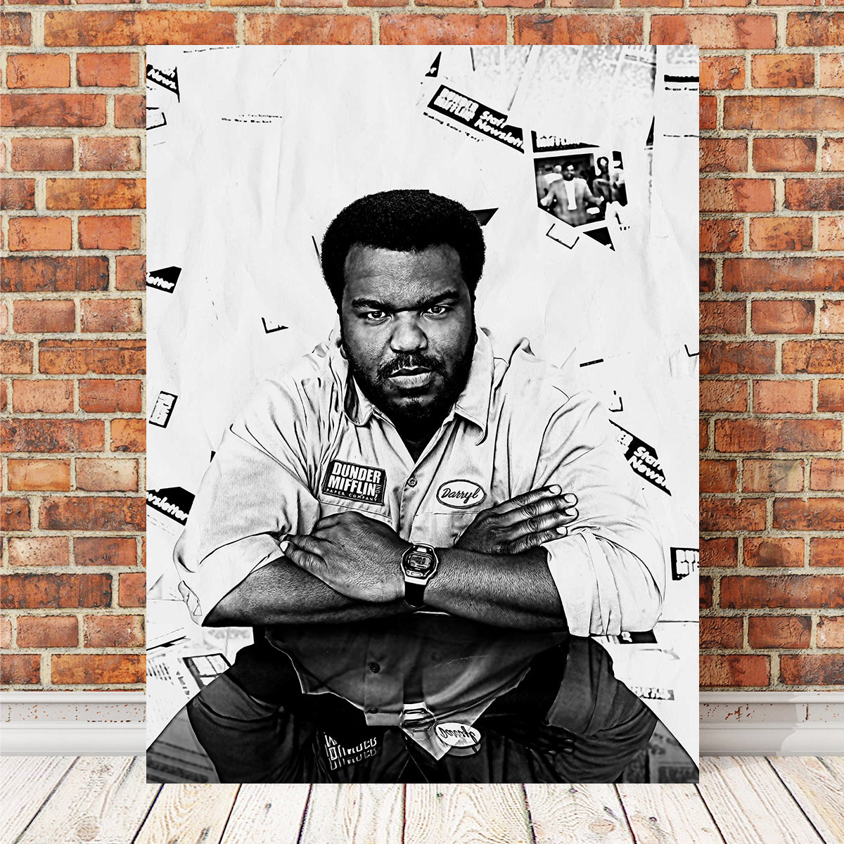 Stunning Darryl Grayscale Wall Art for Home Decor