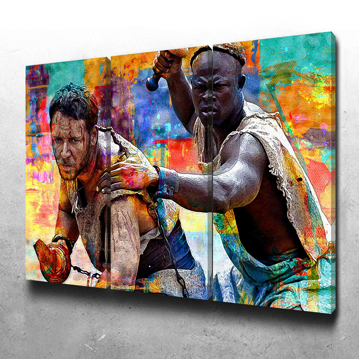 Stunning Gladiators Wall Art for Home Decor