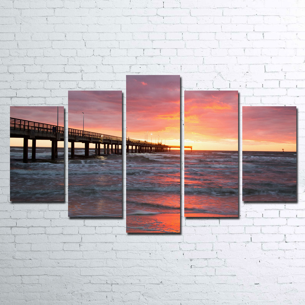 Stunning Bob Hall Pier Corpus Christi Wall Art for Your Home Decor