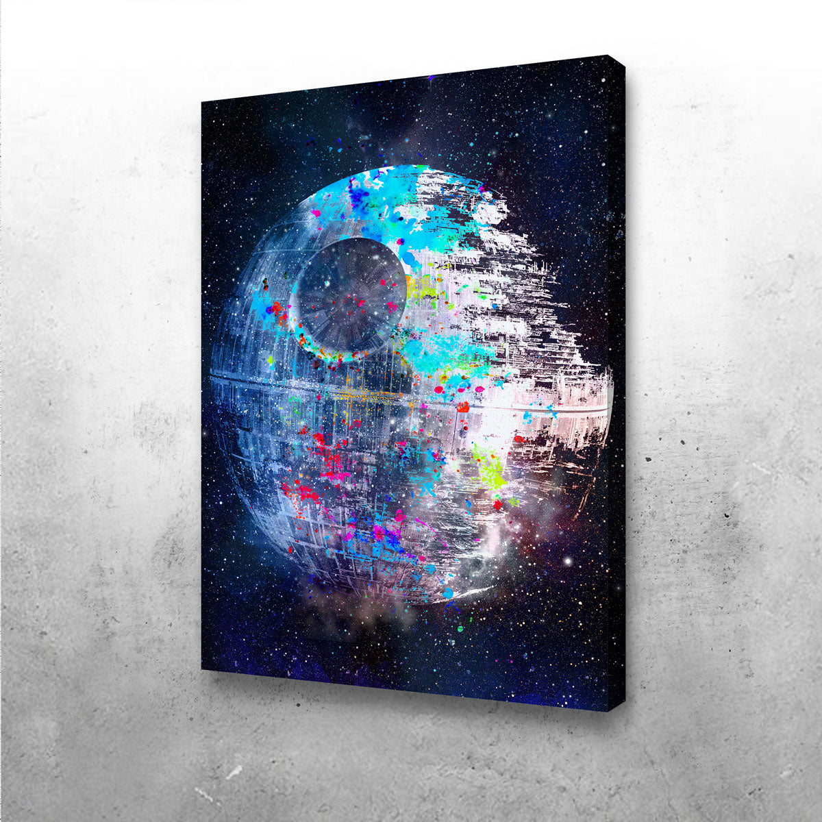 Stunning Death Star Wall Art for Cosmic Decor