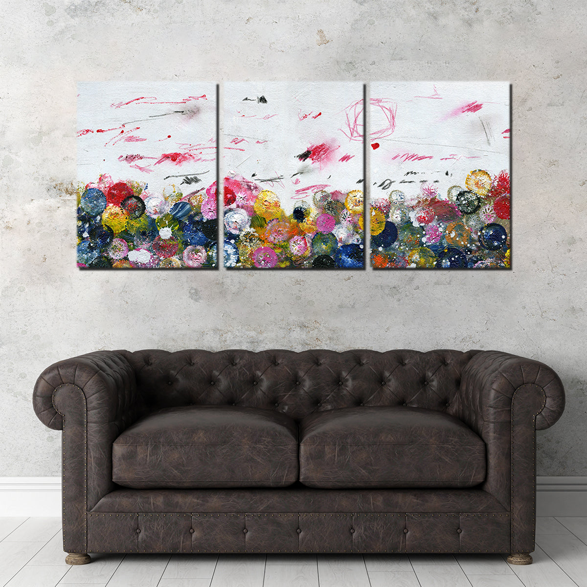 Eye - catching Circle Prints Wall Art by Evgeny Vetrov