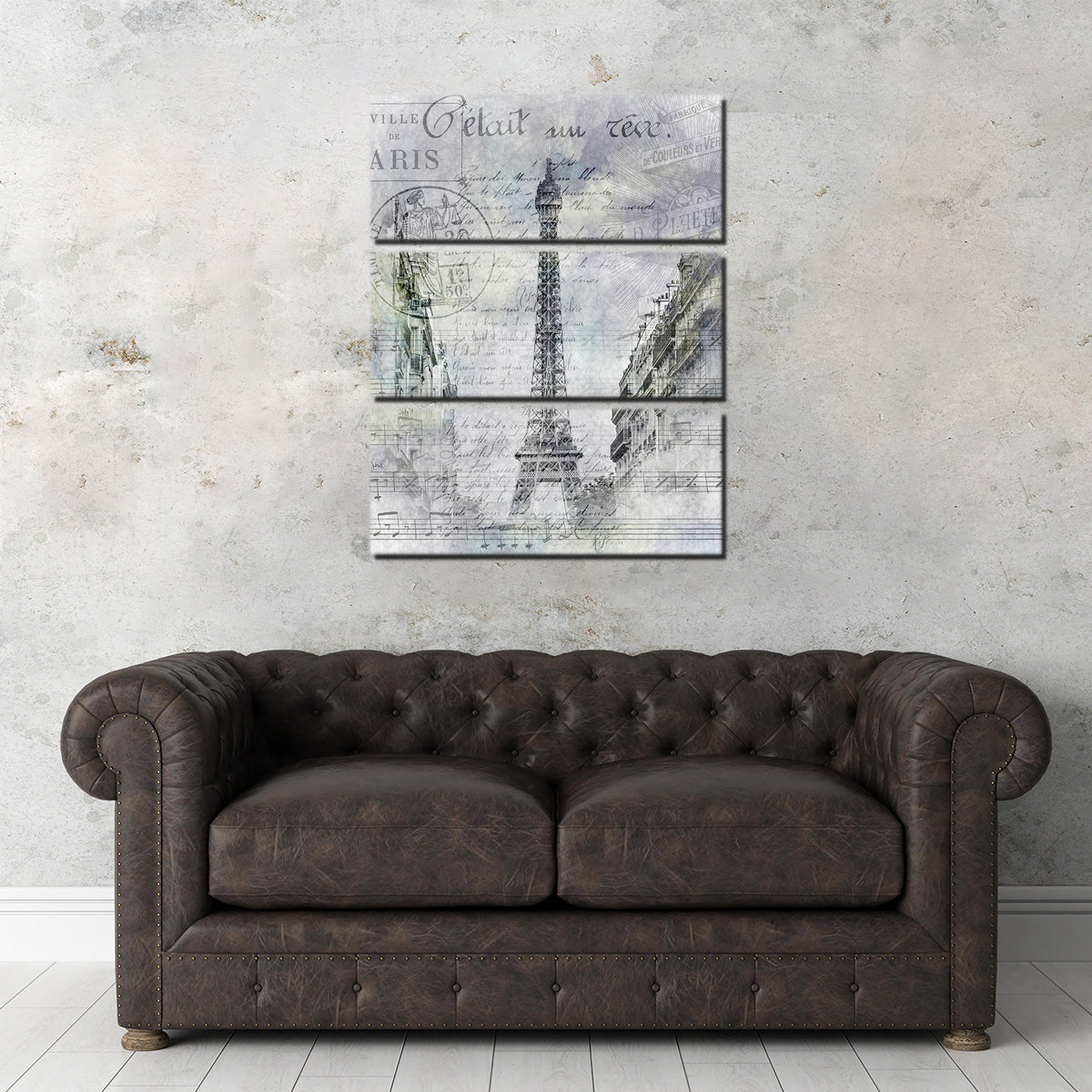 Exquisite Paris Collage Wall Art by Melanie Viola