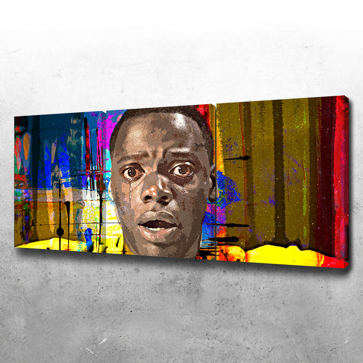 Stunning Abstract Get Out Wall Art for Home Decor
