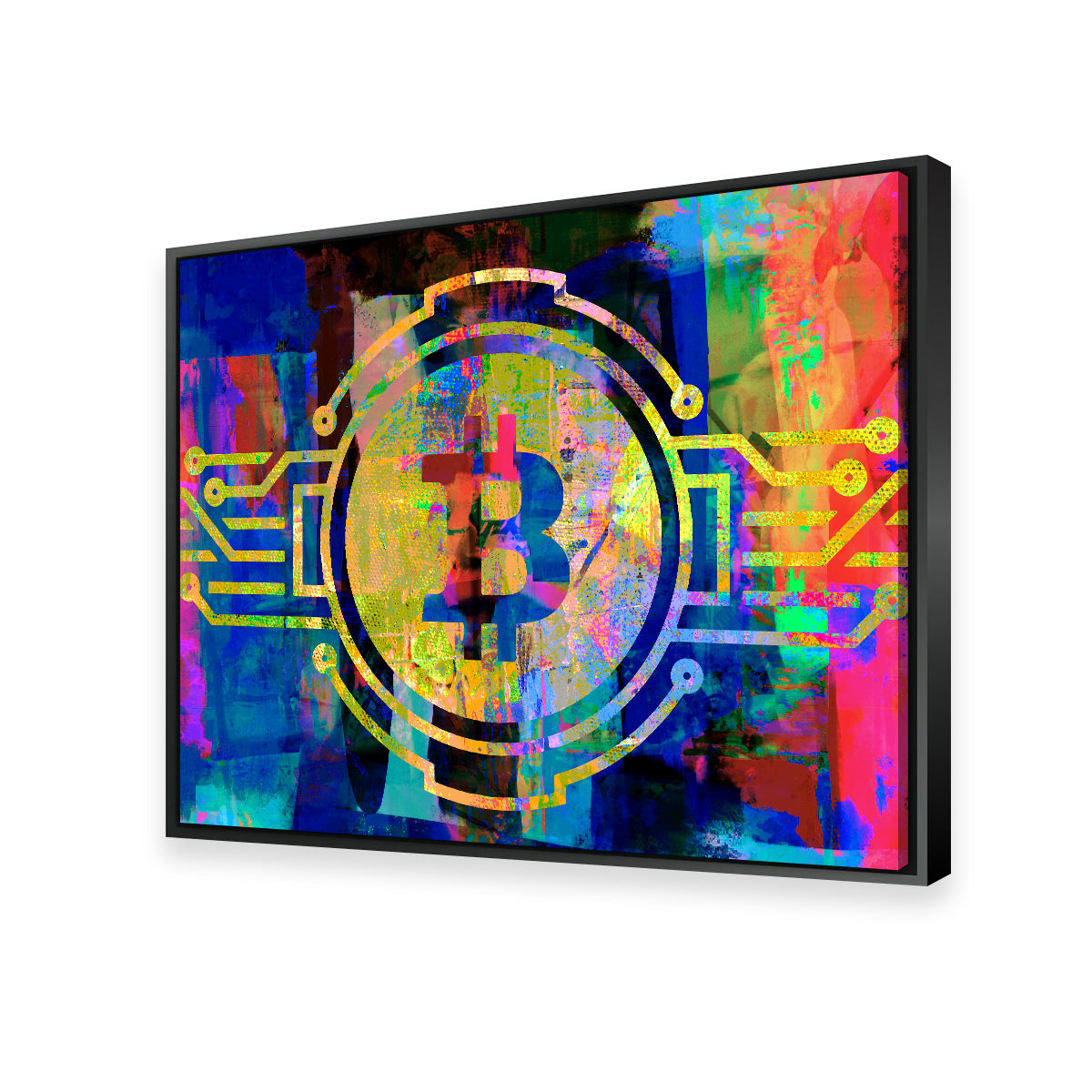 Unique Bitcoin Wall Art by Stephen Chambers