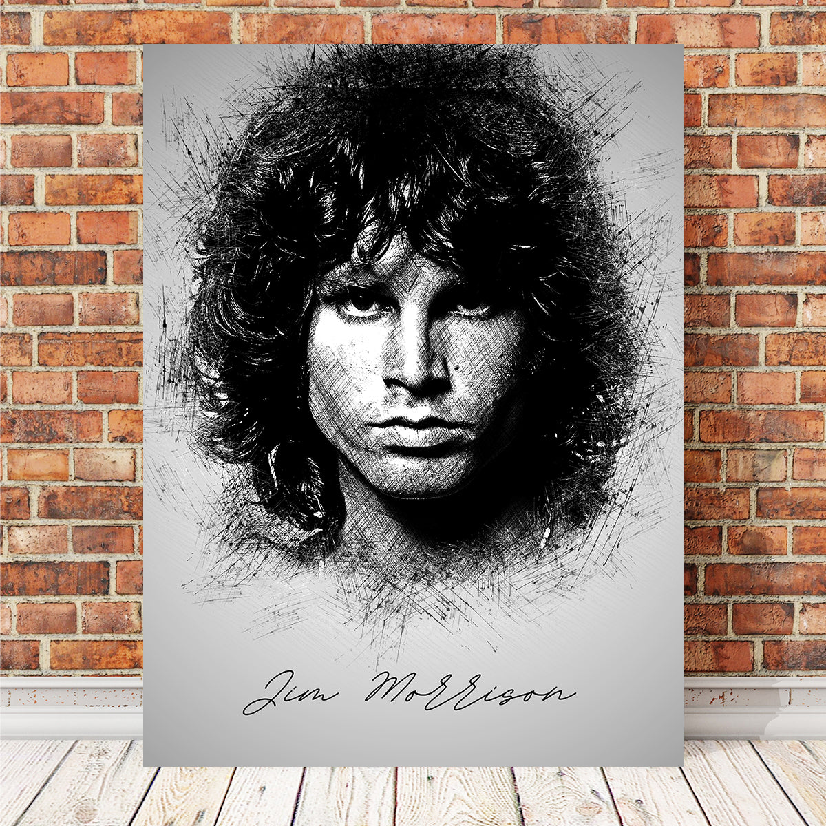 Iconic Jim Morrison Wall Art for Your Home Decor