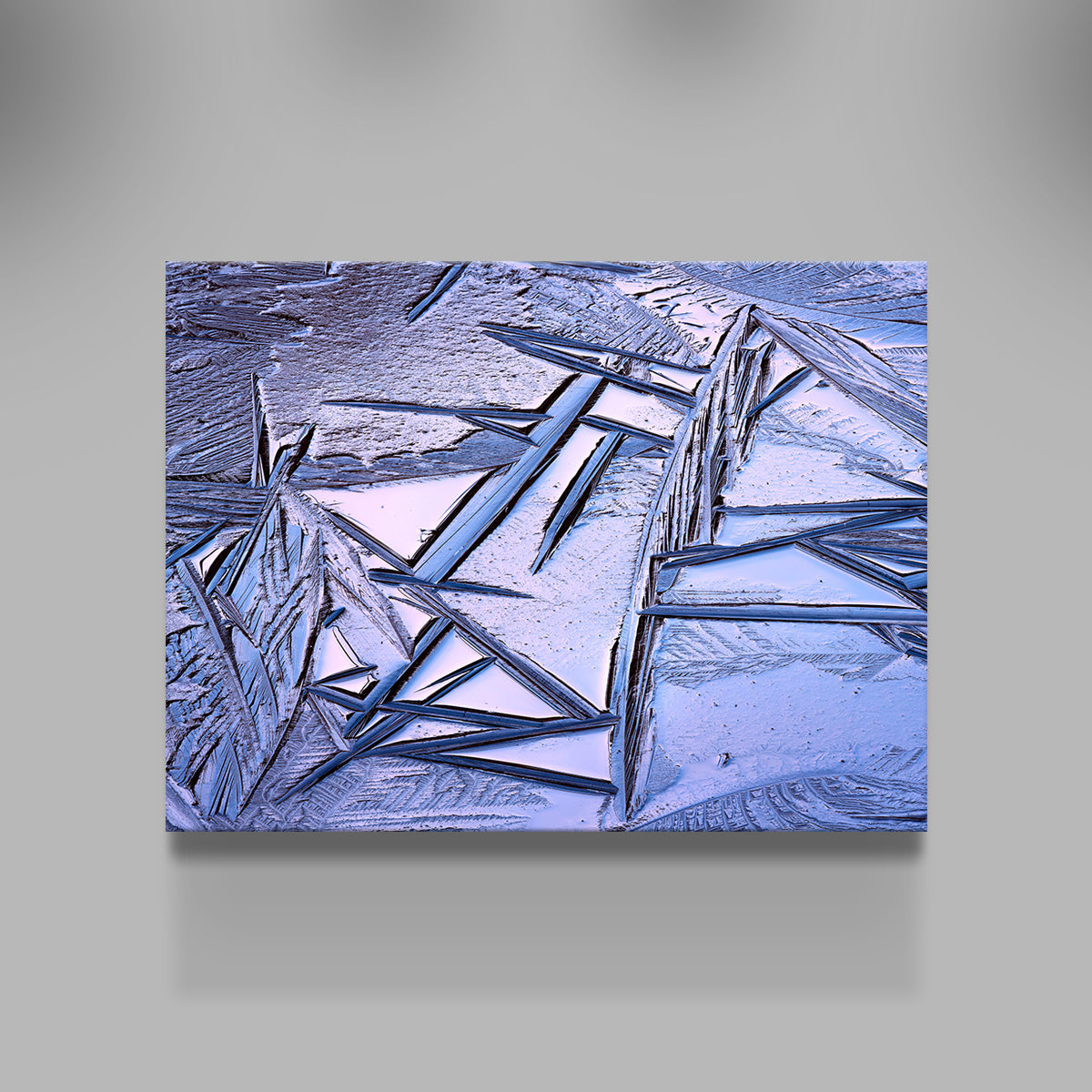 Bog Ice Morning Reflection Stunning Wall Art by Shaun Mayer