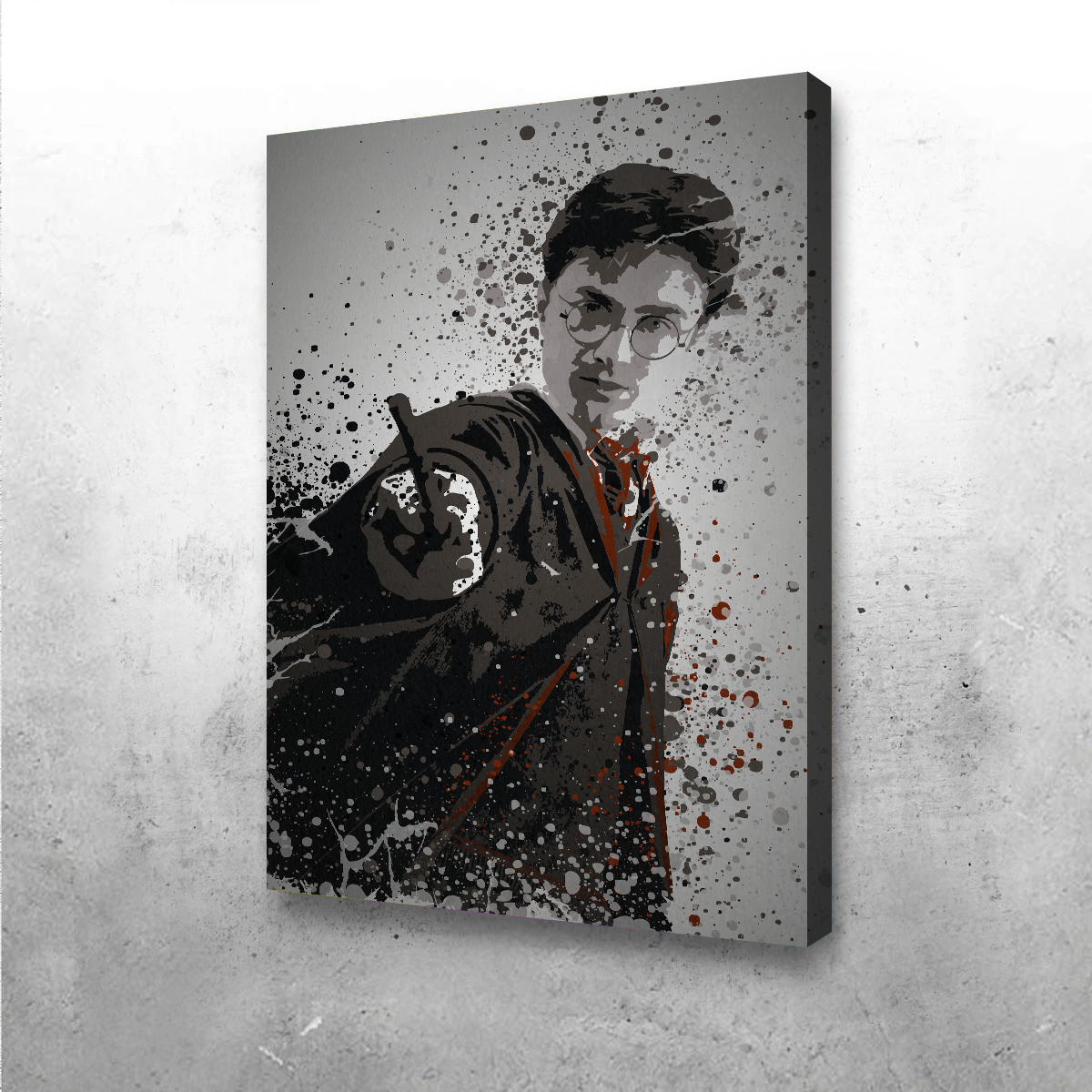 The Boy Who Lived Wall Art - Stunning Sustainable Canvas Decor