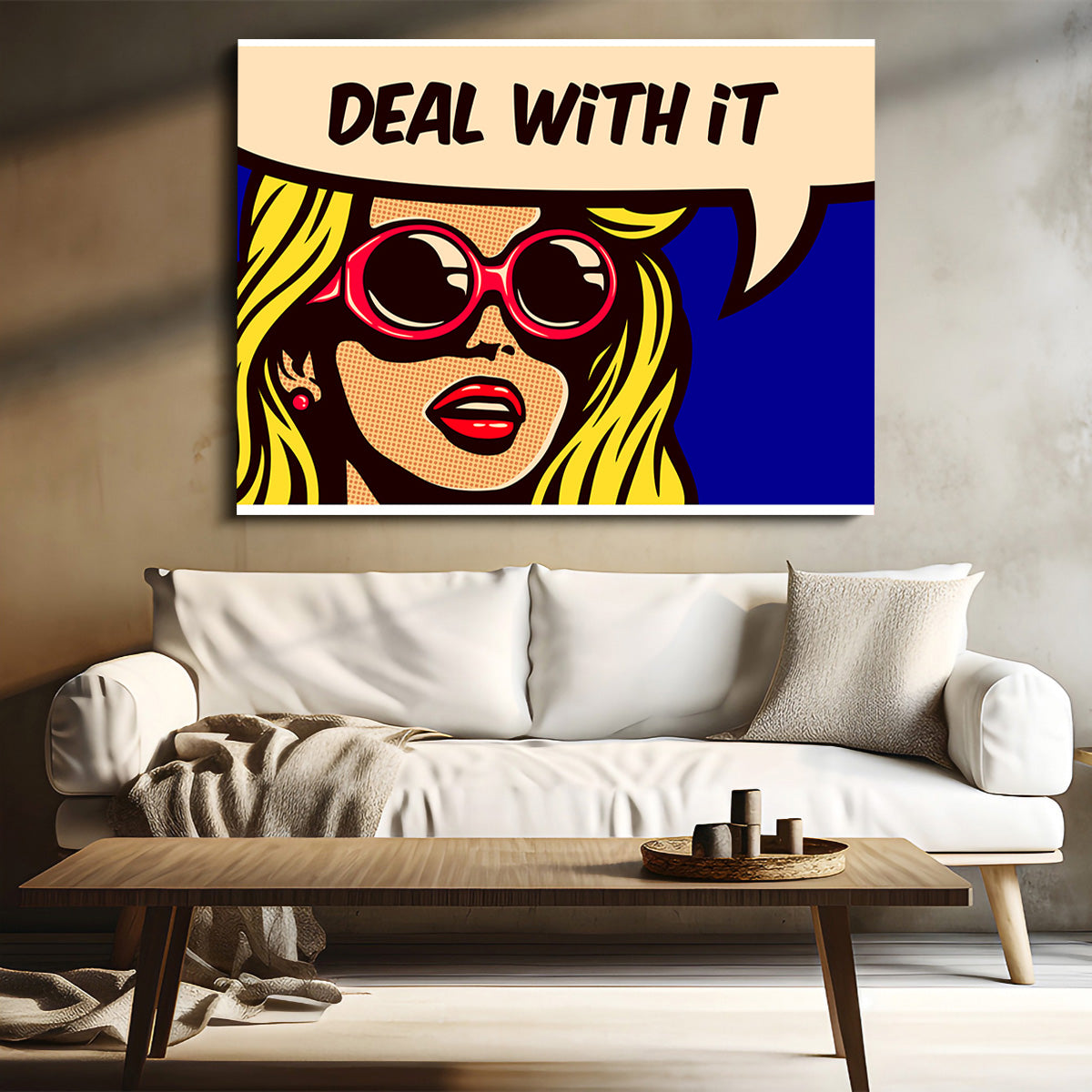 Eye - Catching Deal With it Wall Art for Stunning Decor