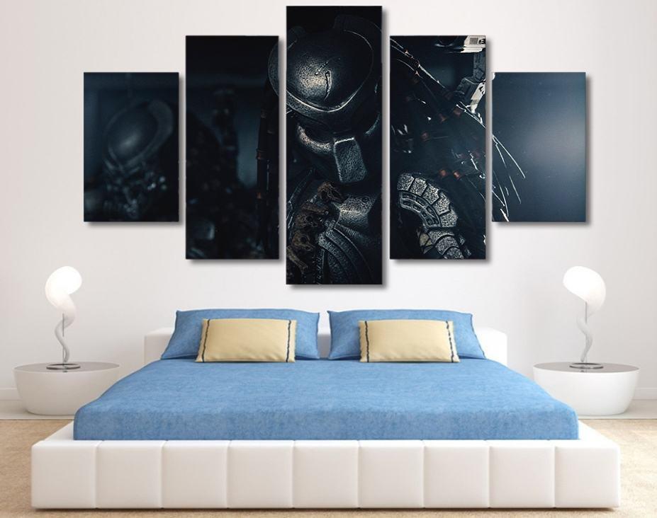 Exclusive Limited Edition Predator 5 Piece Canvas Wall Art Set