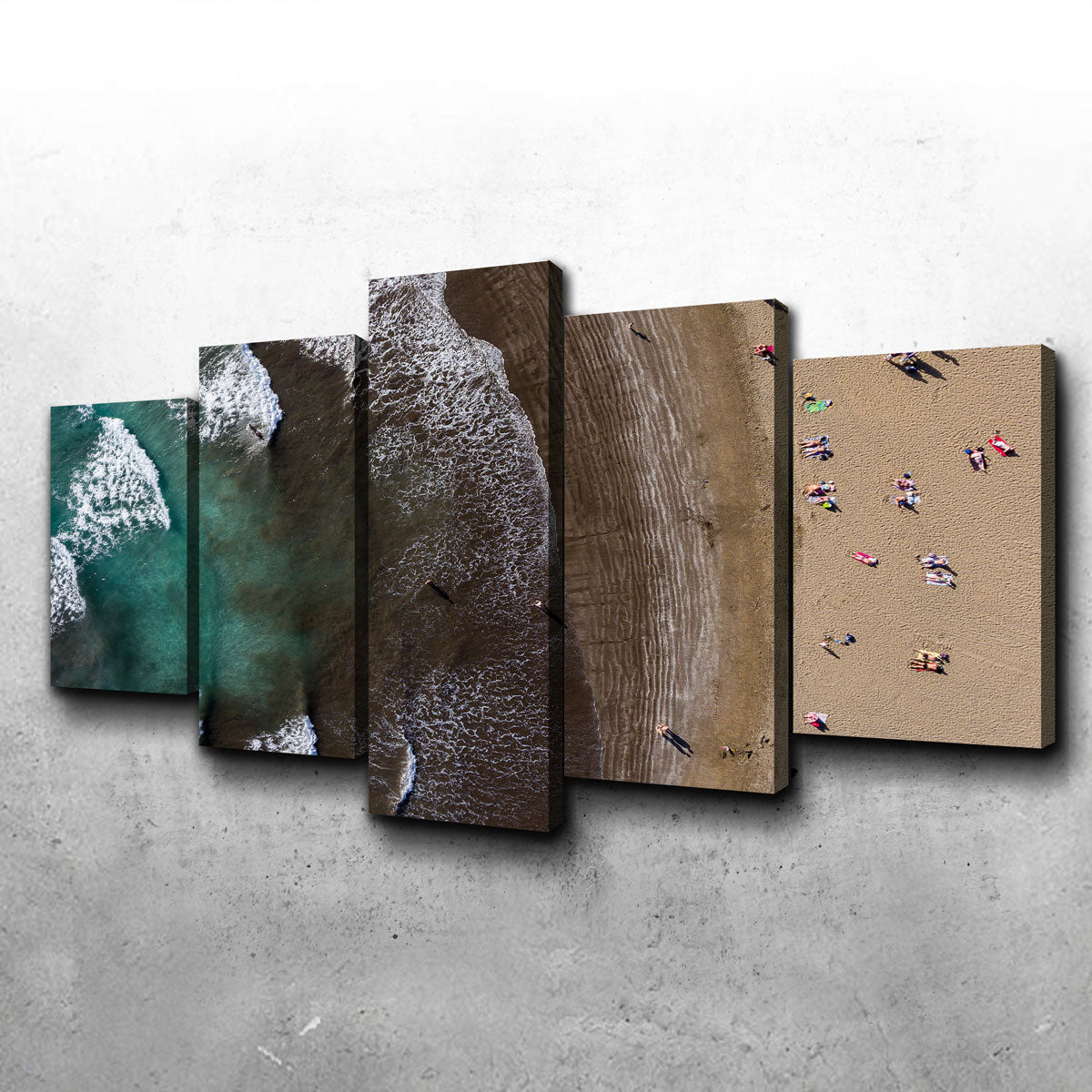 Stunning Day at the Beach Wall Art by Karolis Janulis