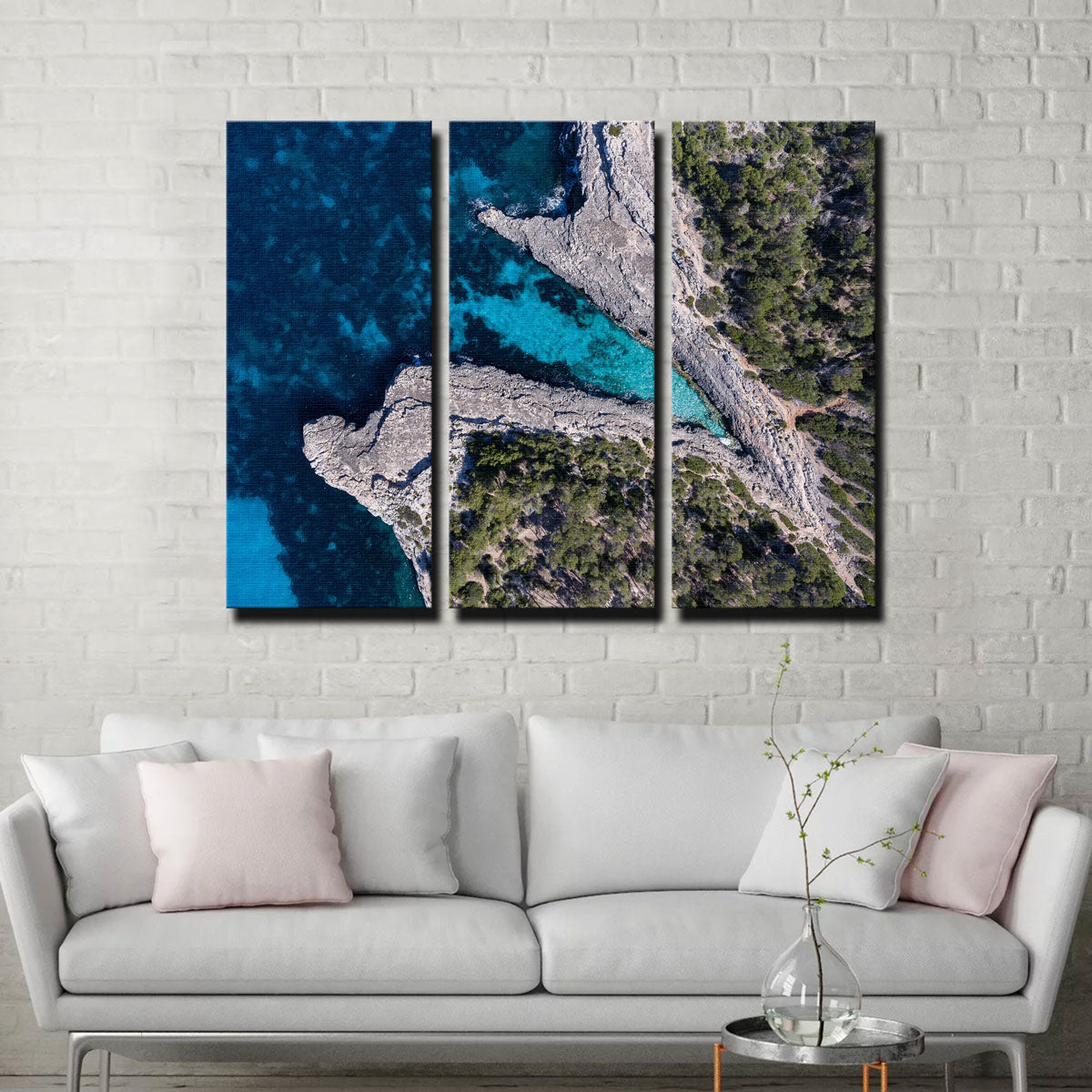 Stunning Blue and Green Wall Art by Karolis Janulis