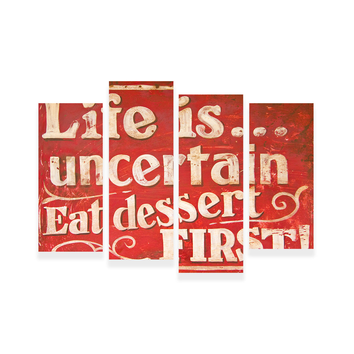 Exquisite Dessert First Wall Art for Stunning Home Decor