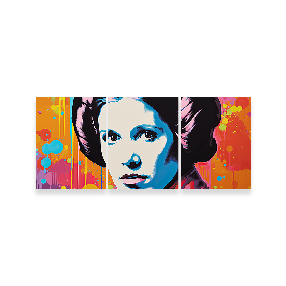 Stunning Princess Leia Wall Art by Ralph & Laura Design