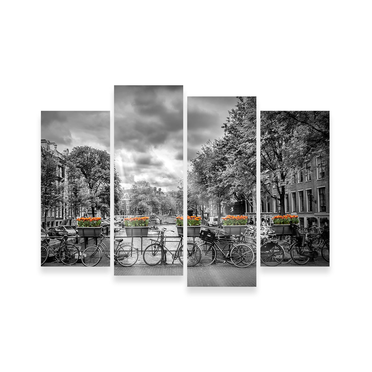 Exquisite Amsterdam Wall Art by Melanie Viola