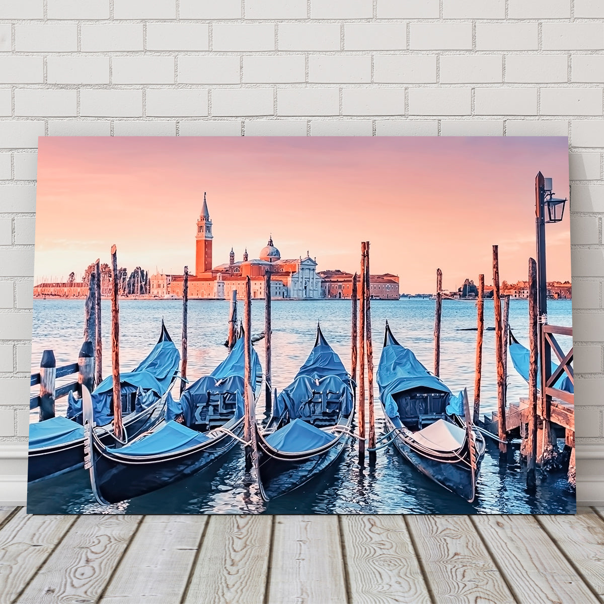 Stunning Gondolas In The Morning Wall Art for Your Home Decor