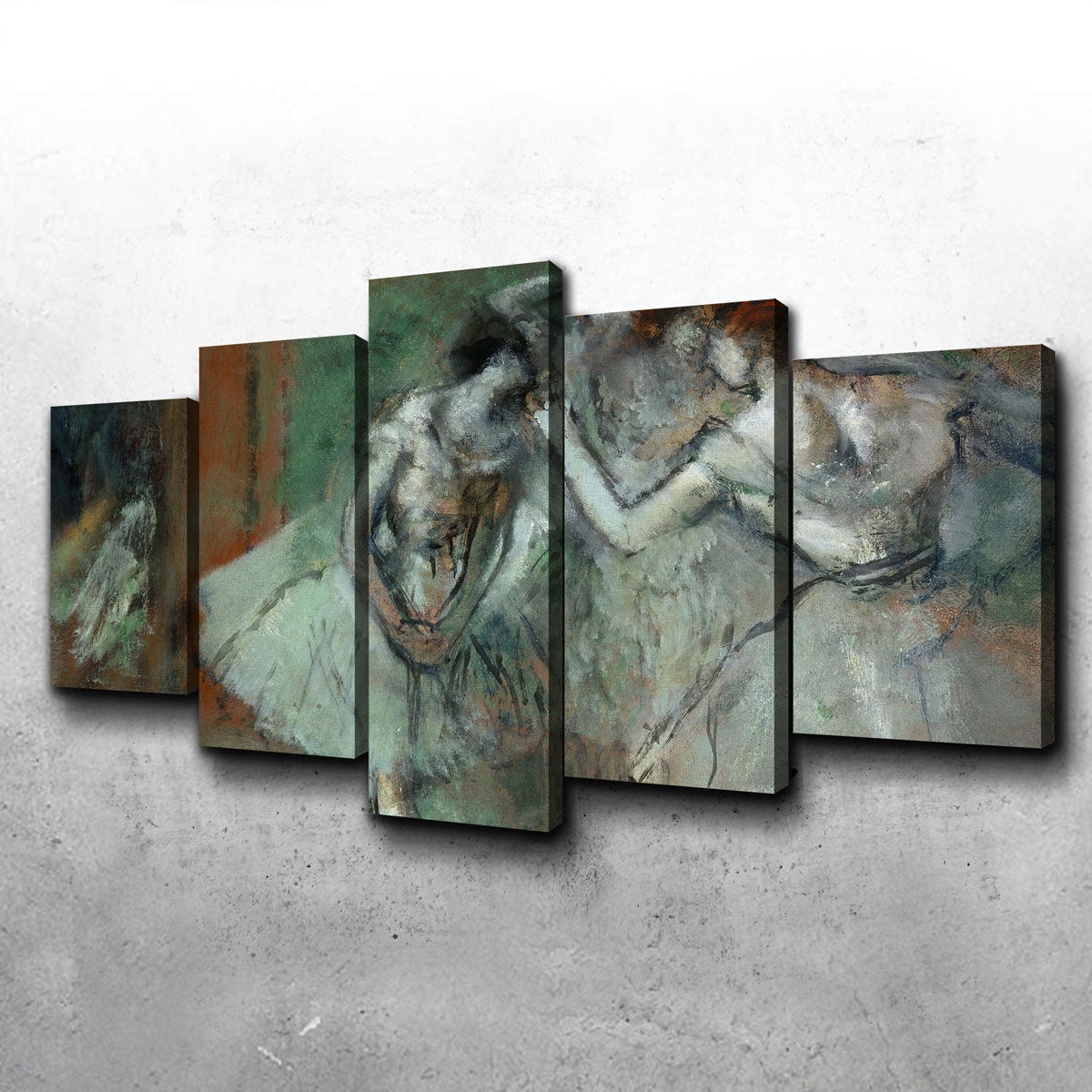 Edgar Degas' Enchanting Group of Dancers Wall Art