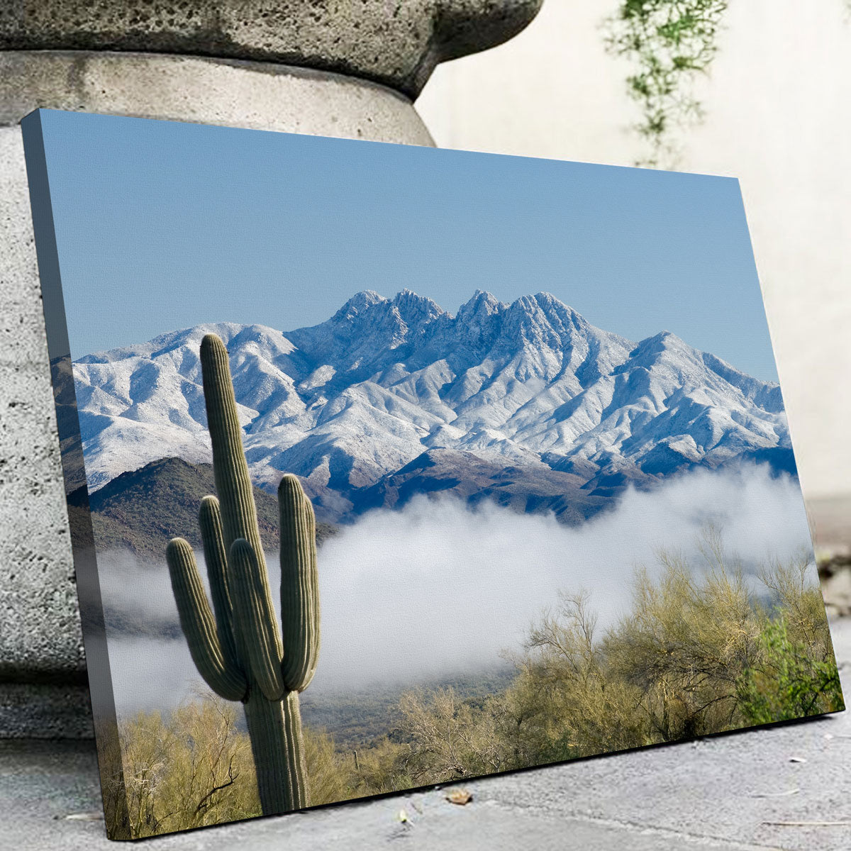 Stunning Saguaro and Four Peaks Wall Art for Your Home Decor