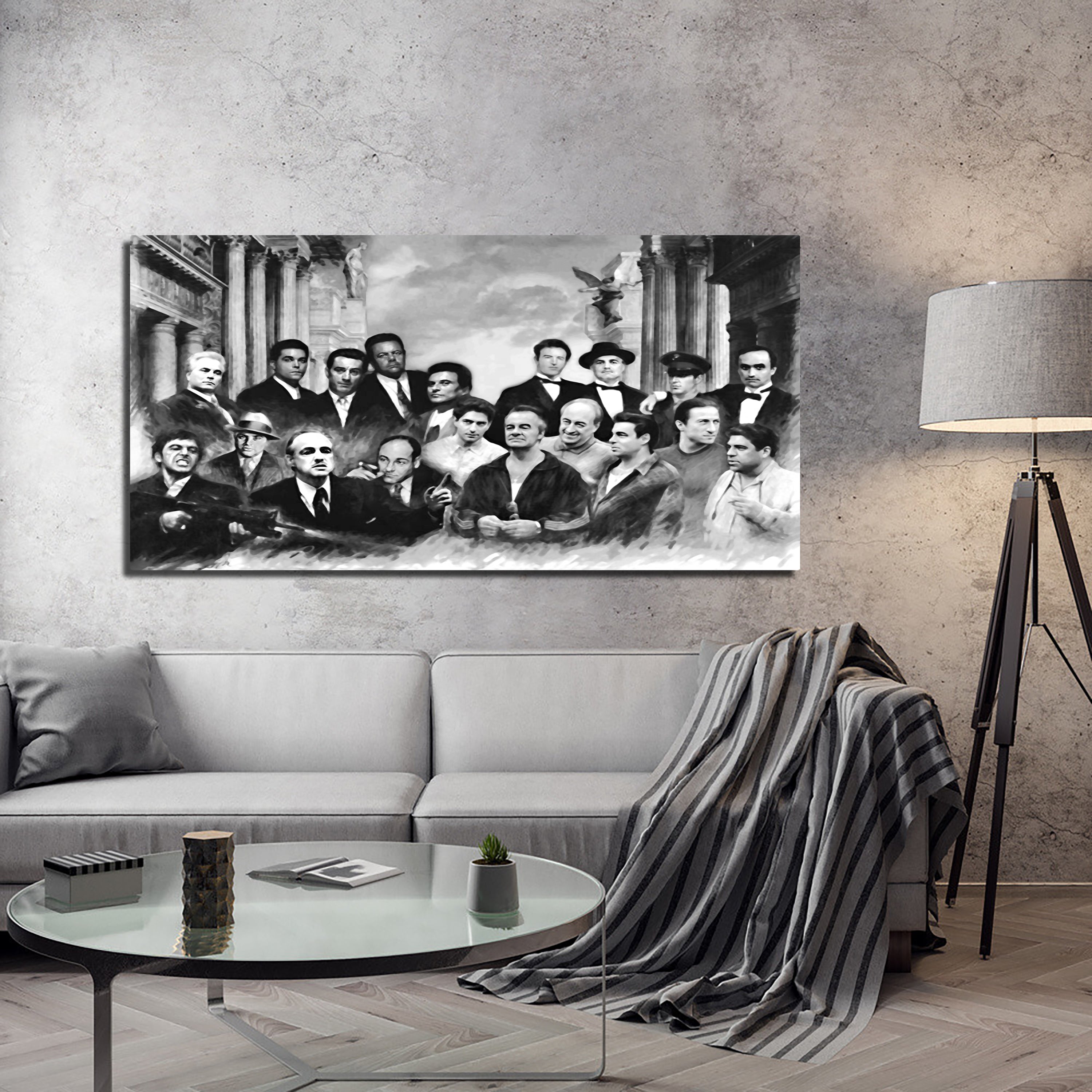 Stunning Gangsters Panoramic Wall Art for Your Decor