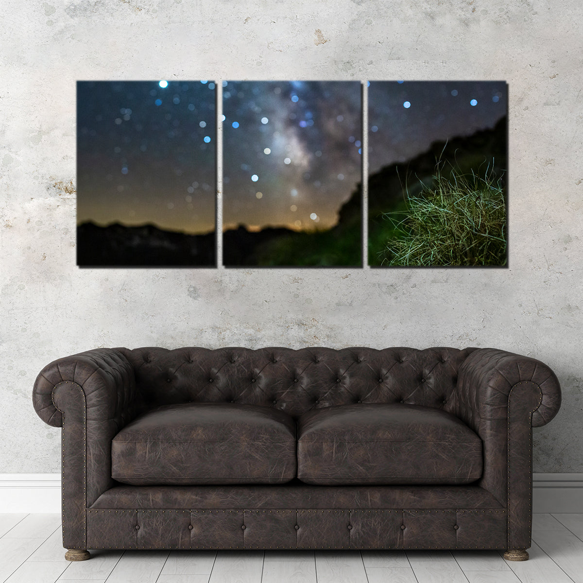 Gorgeous Star Studded Edelweiss Wall Art by Jeff Graphy
