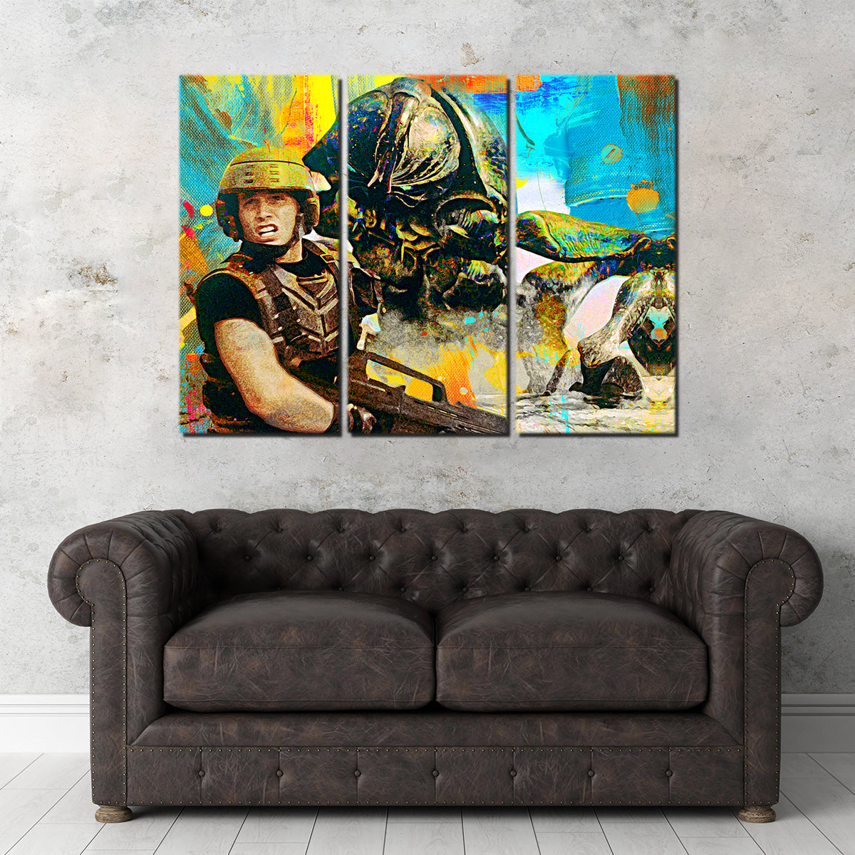Starship Troopers Stunning Wall Art for Your Home Decor