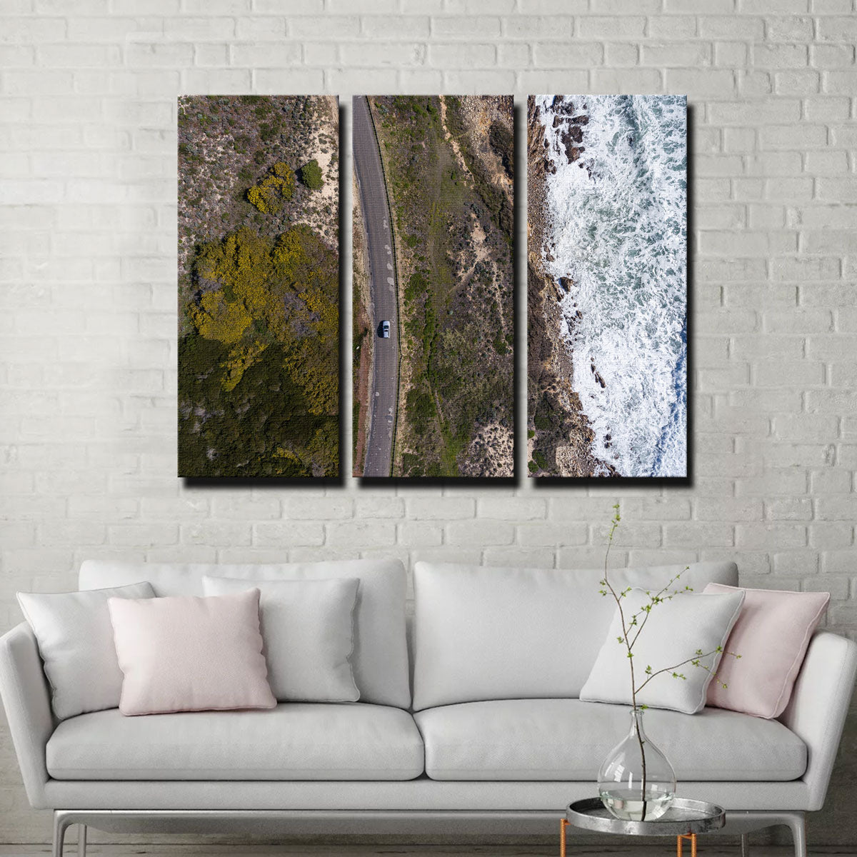 Drive With A View Wall Art - Stunning Sustainable Canvas Artwork
