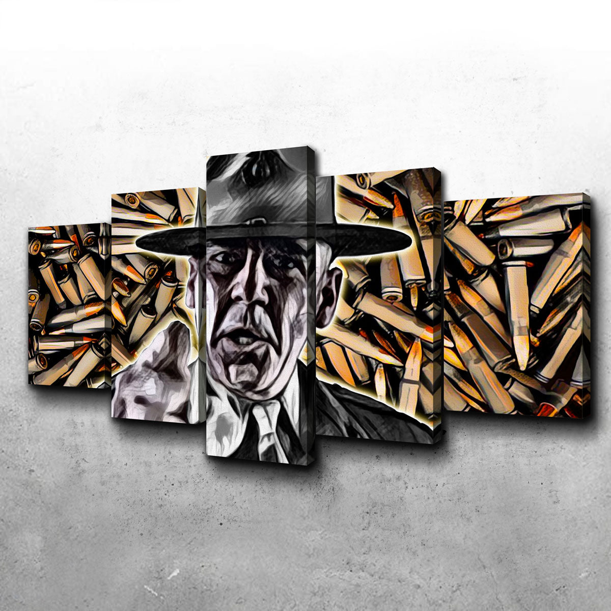Stunning Full Metal Jacket Bullets Wall Art for Your Home Decor