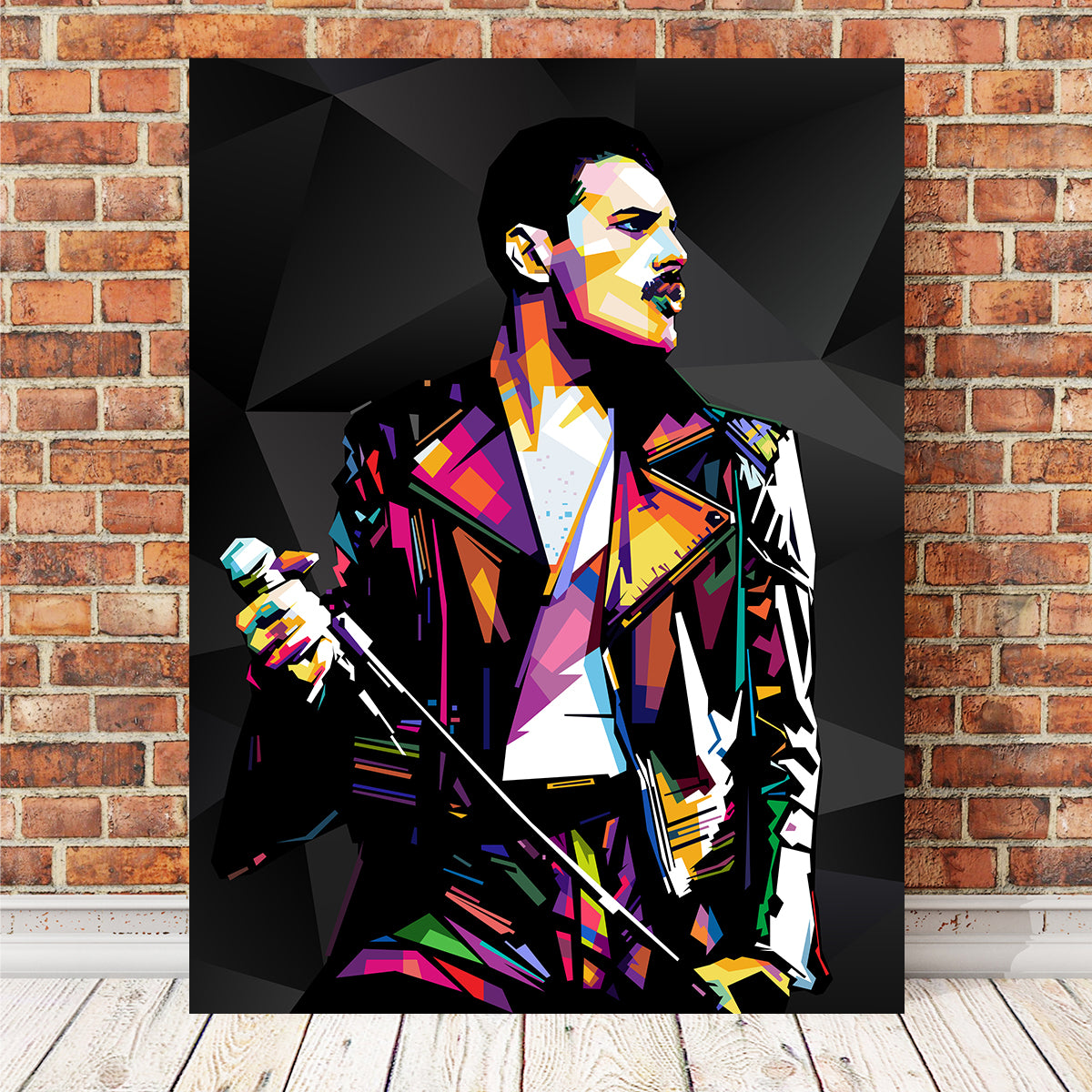 Freddie Wall Art by Ralph & Laura Design - Premium Museum Quality Canvas