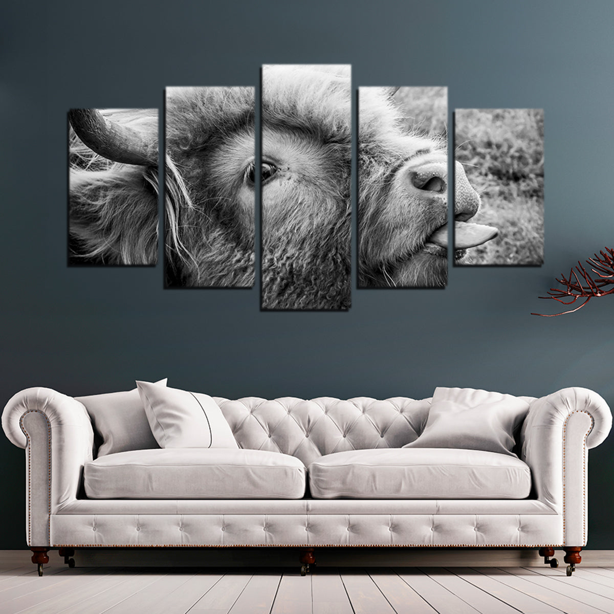 Hilarious Cow Wall Art for Home Decor