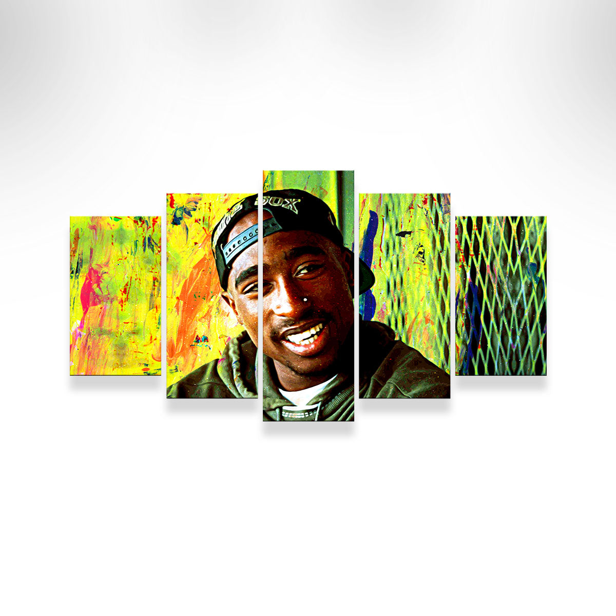 Authentic 2Pac Wall Art - High - Quality Decor for Hip - Hop Fans