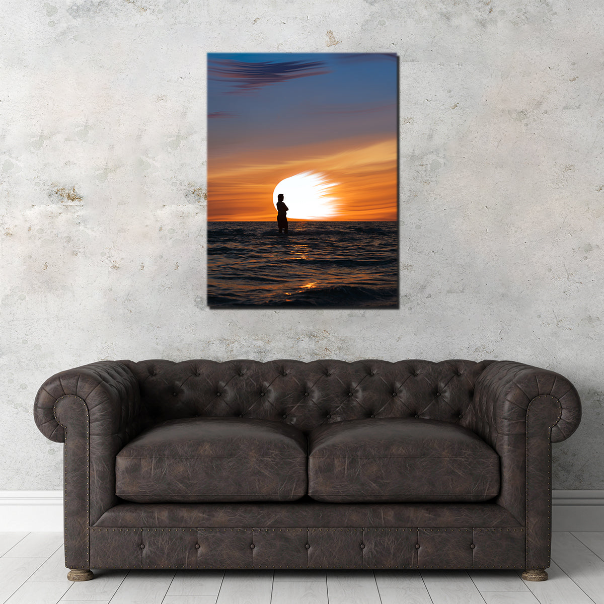 Stunning On Watch in the Water Wall Art by Eileen Rollin