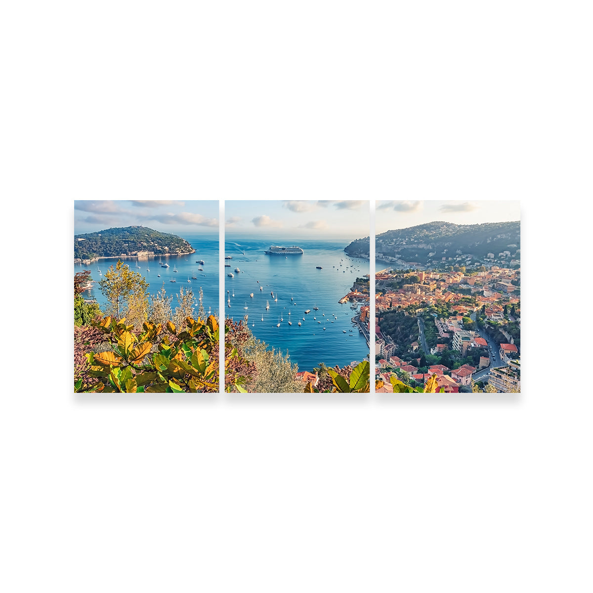 Exquisite French Riviera Wall Art by Manjik Pictures