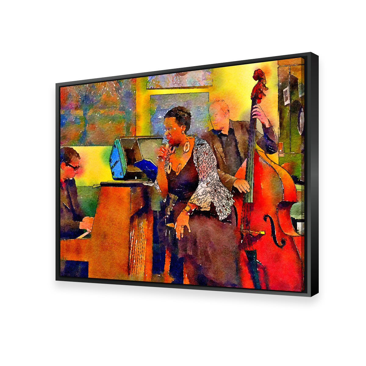 Exquisite Jazz Cafe Wall Art for Stunning Interior Decor