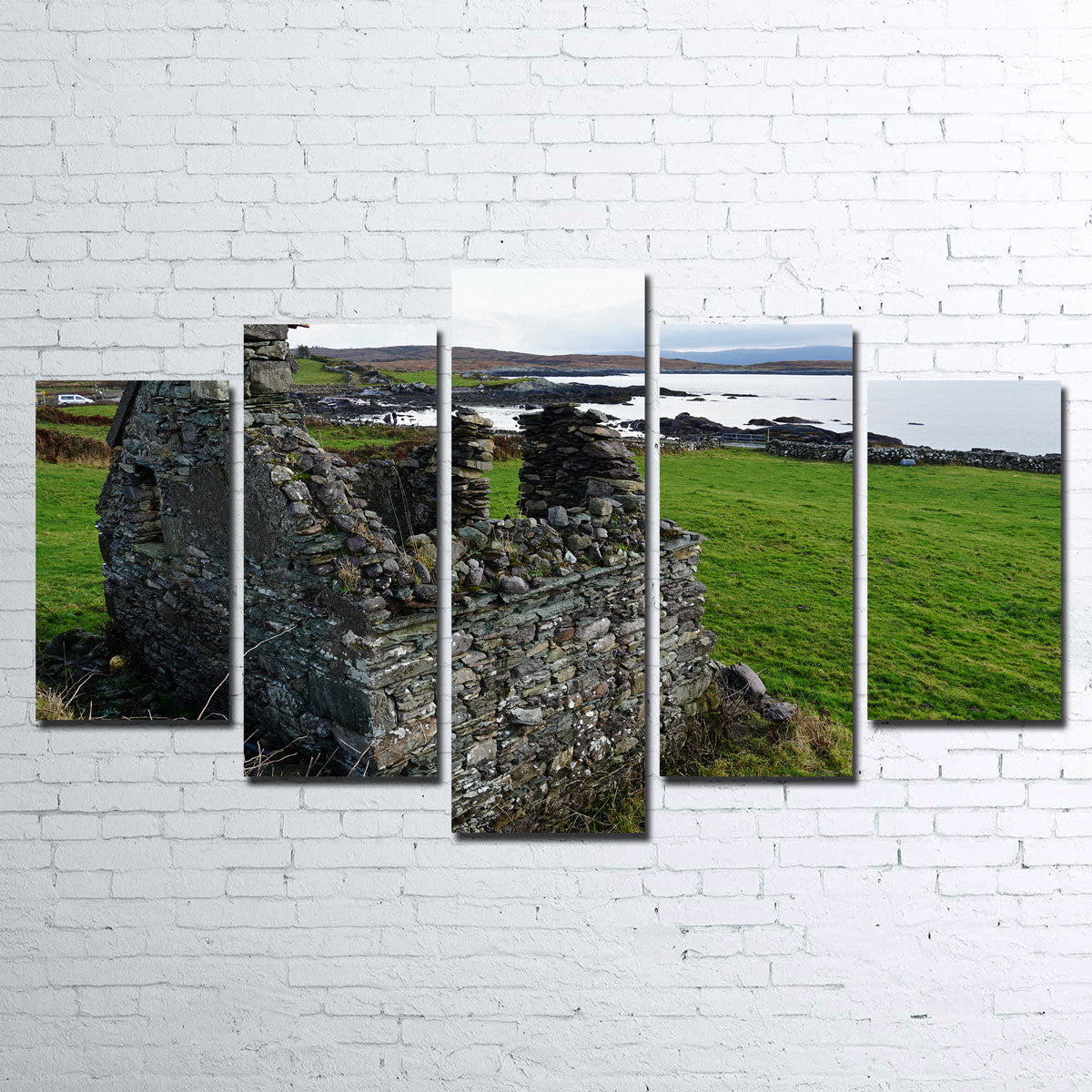 Enchanting Abandoned House in Trafask, Ireland Wall Art by David Campbell
