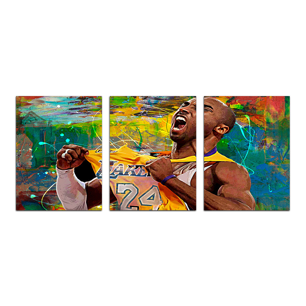 Stunning The Black Mamba Yellow Blend Wall Art for Home Decor