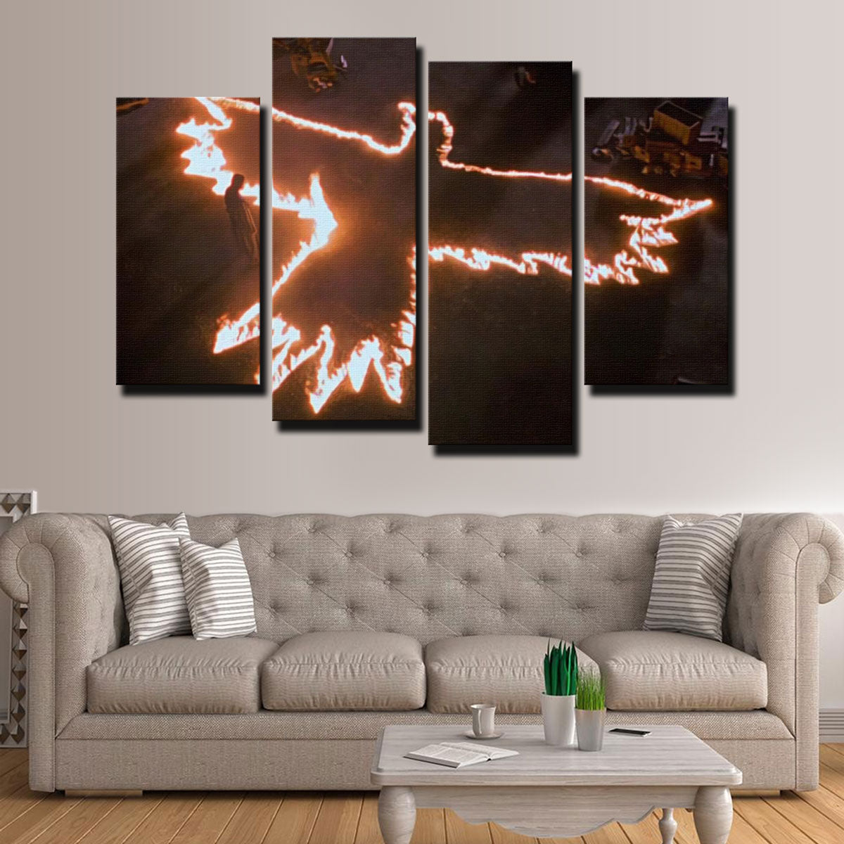 Stunning Crow Wall Art - Museum-Quality Canvas on Sustainable Pine Frames