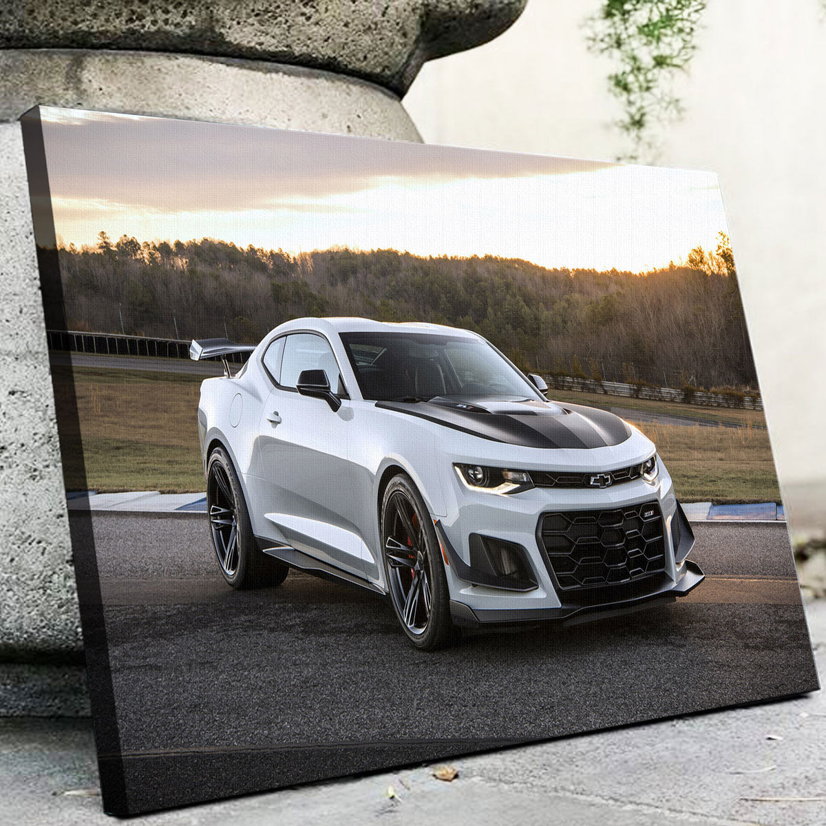 Stunning Chevy Camaro ZL1 Wall Art for Automotive Enthusiasts