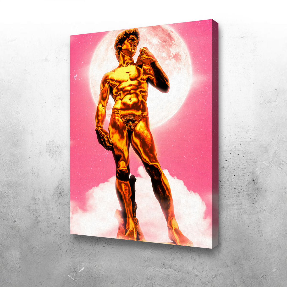 Stunning David Wall Art by Manuel Luces