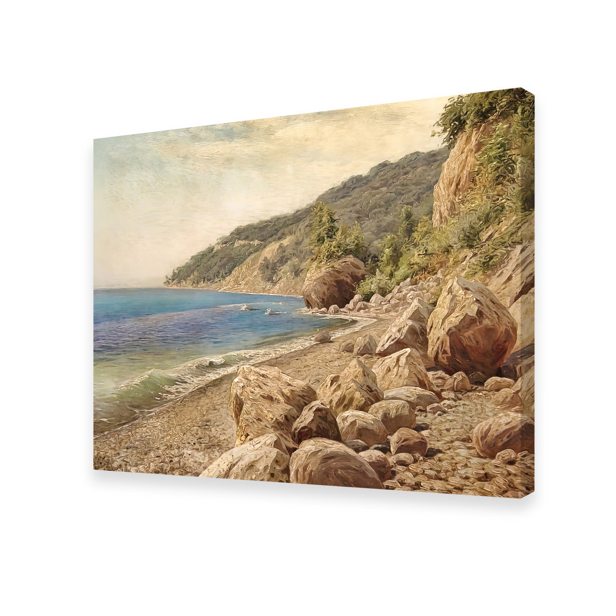 Exquisite Sandstone Beach Wall Art by Denise Dundon