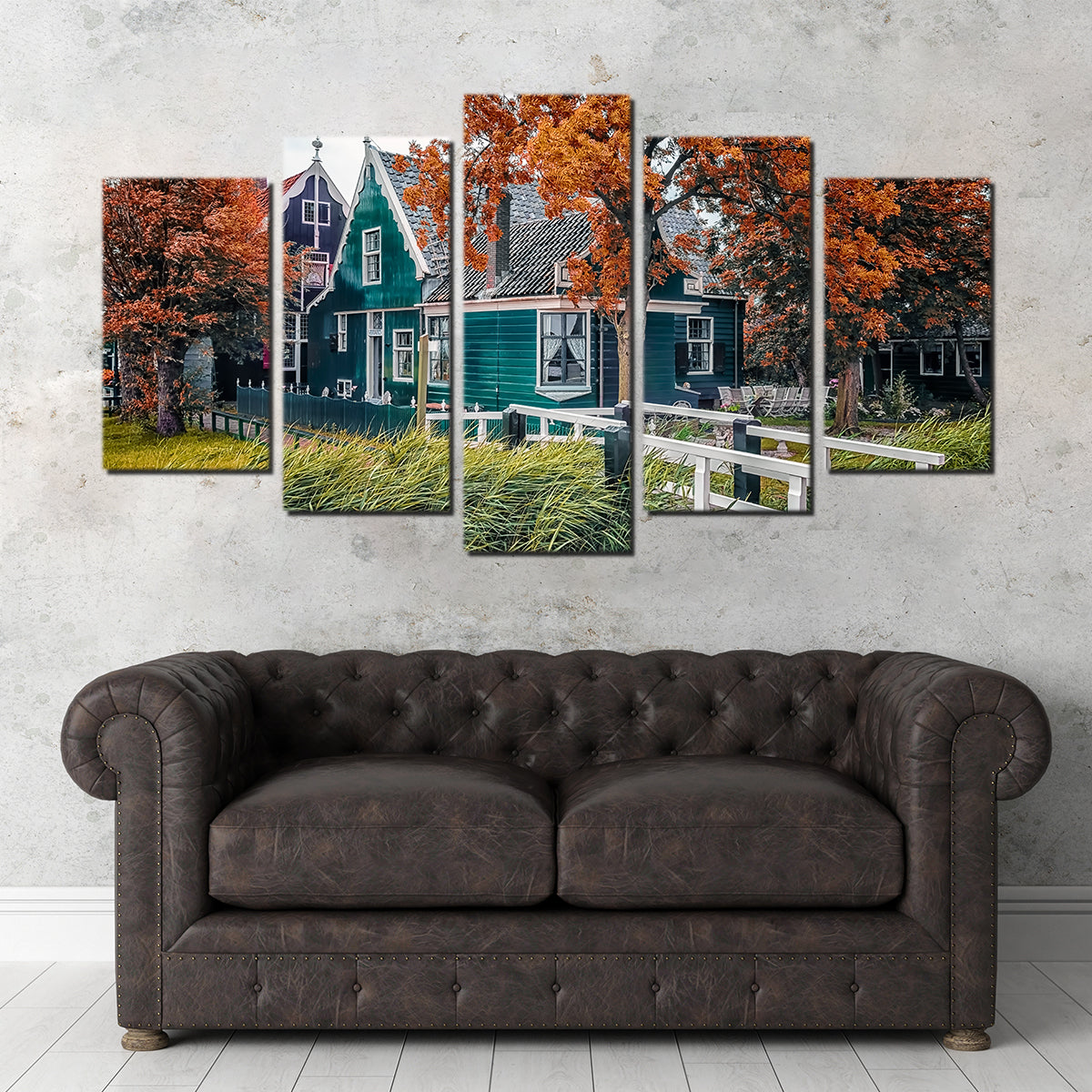 Exquisite Dutch Countryside Wall Art by Manjik Pictures