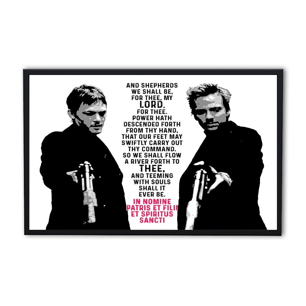 Stunning Boondock Saints Panoramic Wall Art for Home Decor