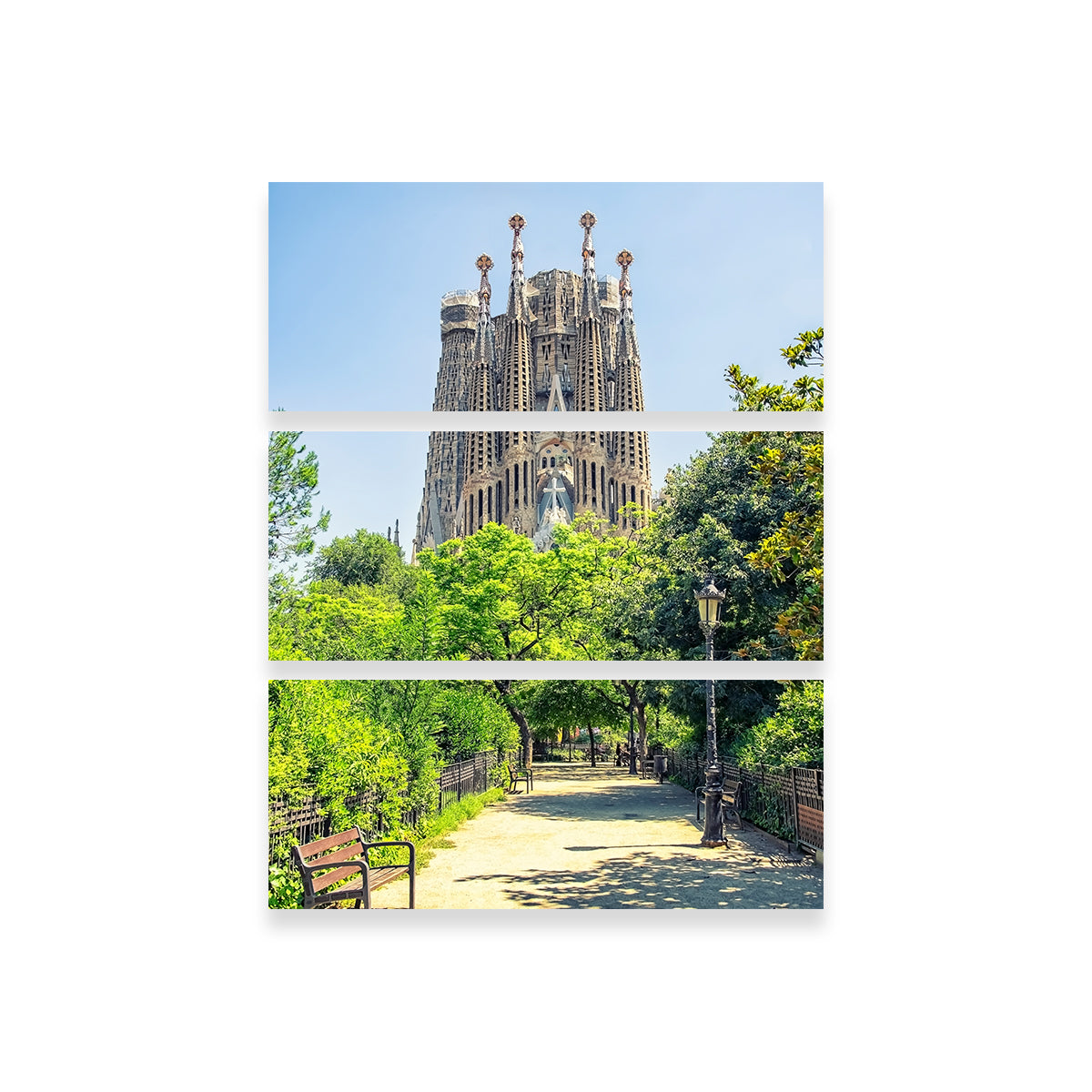 Stunning Sagrada Familia Wall Art by Manjik Pictures