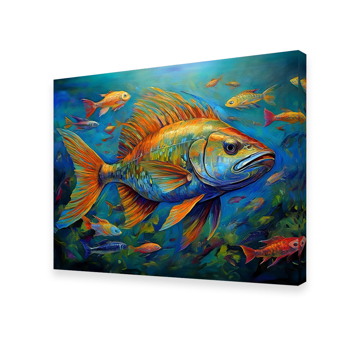 Exquisite Fish Painting Wall Art for Stunning Home Decor