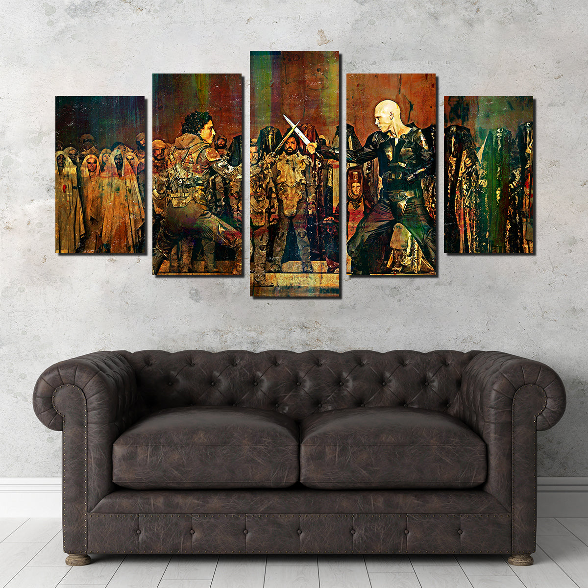 Exclusive Paul Vs. Feyd Rautha Wall Art - Premium Decor for Your Space