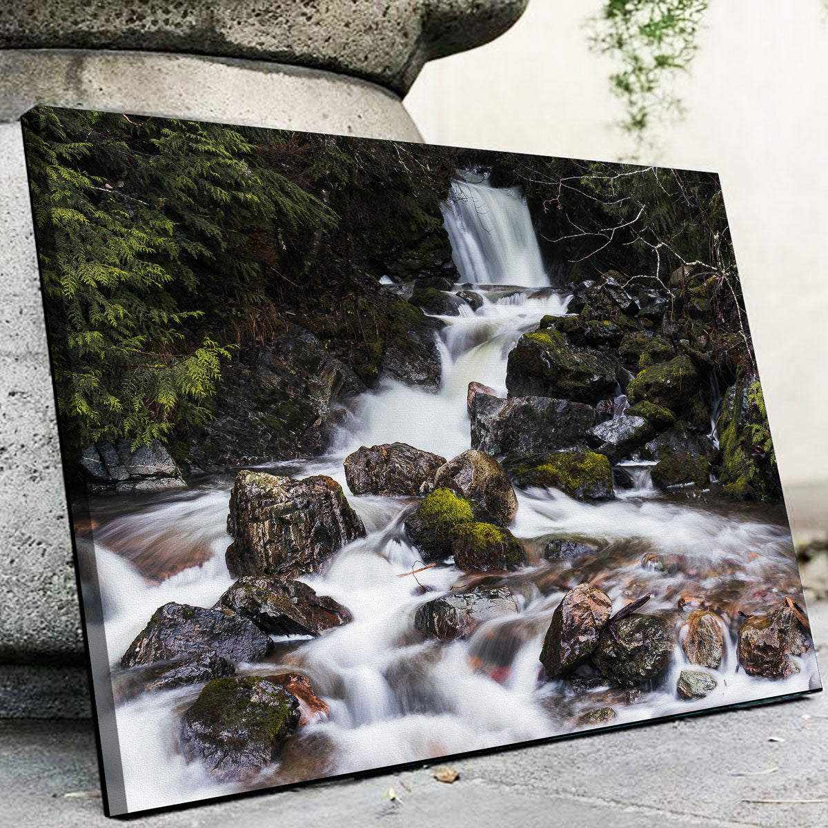 Stunning Roadside Waterfalls Wall Art by Mike Cotton